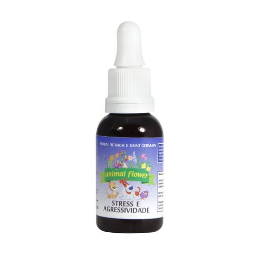 Floral Stress e Agressividade 30ml gotas- Animal Flower Floral Stress e Agressividade 30ml gotas- Animal Flower